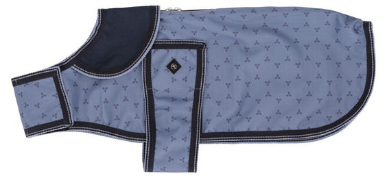QHP Turnout Hundemantel Collection 600D light weight wasserdichte Hundedecke Misty Blue Größe 25 – Bild 1 von 3