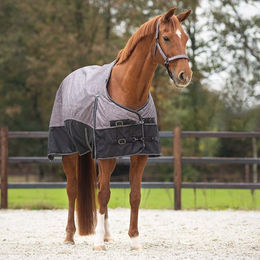 Produktbild von QHP Turnoutdecke 1200D Collection mit Fleecefutter für Pferde