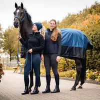 Produktbild von QHP Turnoutdecke 1200D Collection mit Fleecefutter für Pferde