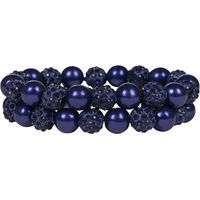 Produktbild von QHP Twinkle Haargummi für Damen aus Silikon Blau