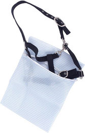 QHP Wäschesack Q-essentials Größe M Weiß Blau – Bild 1 von 2
