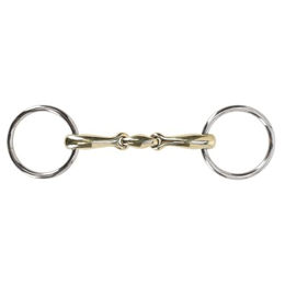 QHP Wassertrense Anatomisch doppelt gebrochen Argentan 12,5 cm – Bild 1 von 1