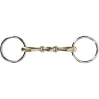 Produktbild von QHP Wassertrense anatomisch doppelt gebrochen aus Edelstahl in Silber