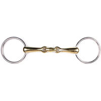 Produktbild von QHP Wassertrense Argentan Doppelt Gebrochen Stärke 17 mm