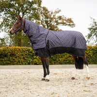 Produktbild von QHP Weidedecke Bouncing Bows Turnoutdecke 1200D mit abnehmbarem Hals Größe 205 150g