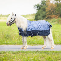 Produktbild von QHP Weidedecke Falabella Collection Misty Blue Größe 90