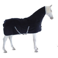 Produktbild von QHP Wolldecke mit Hals Blau