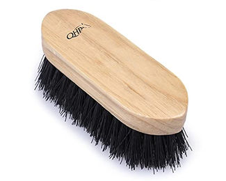 QHP Wurzelbürste mit Holzgriff in Schwarz – Bild 1 von 1