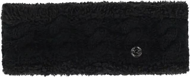 Produktbild von QHP Zahra Stirnband Damen Fleece Winter Schwarz