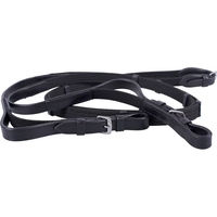 Produktbild von QHP Zügel aus Leder in Schwarz Größe M