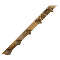 Produktbild von QLS Katzenleiter aus Holz mit 5 Stufen zur Wandmontage in Braun