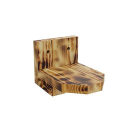 QLS Katzenregal Kletterwand aus Holz in Braun zur Wandmontage – Bild 1 von 5