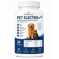 Produktbild von QredFormed PET ELECTRO+ Magnesium- und Kalium-Unterstützung für Hunde und Katzen Adult 30 Kapseln