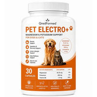Produktbild von QredFormed PET ELECTRO+ Magnesium- und Kalium-Unterstützung für Hunde und Katzen Adult 30 Kapseln