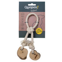 Produktbild von Quapas Hundespielzeug Bouncy Kauspielzeug aus Kaffeeholz Natur Vegan