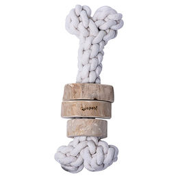 Produktbild von Quapas Hundespielzeug Kaffeeholz Bone Größe L