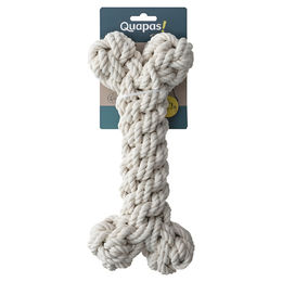 Produktbild von Quapas Hundespielzeug Toy Rope Bone aus Natur Baumwolle XL 40 cm