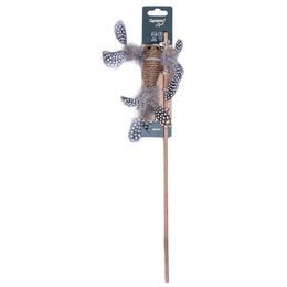 Produktbild von Quapas Katzenangel Vogel aus Holz in Braun