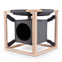 Produktbild von Quapas! Katzenhöhle Catcube M aus Filz in Grau
