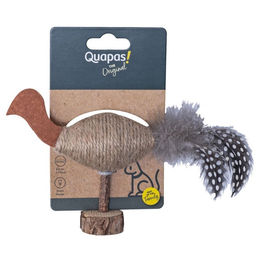 Quapas! Katzenspielzeug Strauß aus Naturmaterial in Braun – Bild 1 von 2