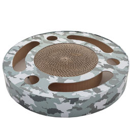 QUAPAS! Kratzspielzeug Camo aus Kratzpappe in Grau – Bild 1 von 4