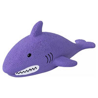 Produktbild von Quapas Toy Fun Quietschspielzeug Shark aus Latex Lila für Hunde