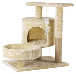 Quibropets Katzenbaum Marseille Beige 50 x 33 x 53 cm – Bild 1 von 1