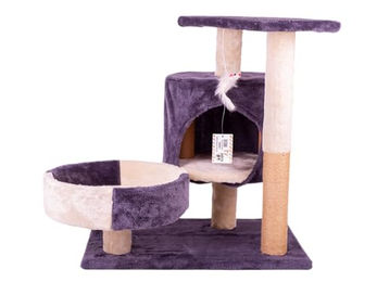 Quibropets Kratzbaum Lyon 50 x 33 x 53 cm – Bild 1 von 1