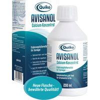 Produktbild von Quiko Avisanol Calcium-Konzentrat Ergänzungsfutter für Ziervögel 250 ml - 2 x 250 ml