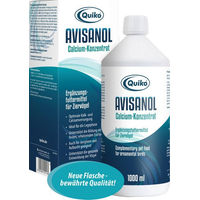Produktbild von Quiko Avisanol Calcium-Konzentrat Mineralfutter für Ziervögel 1000 ml - 1 l