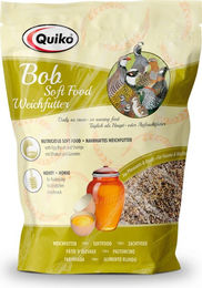 Quiko Bob Weichfutter mit Garnele für Wachteln und Bodenvögel 1000 g - 1000 g – Bild 1 von 2
