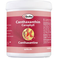 Produktbild von Quiko Canthaxanthin Ergänzungsfuttermittel für Vögel zur Rotfärbung 100 g - 100 g