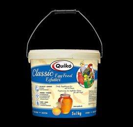 Quiko Classic Eifutter für Vögel mit Vitaminen und Gefieder-Supplement 5 kg - 5 kg – Bild 1 von 3