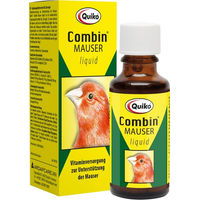 Produktbild von Quiko Combin Mauser Liquid Gefieder-Supplement für Ziervögel 30 ml - 6 x 30 ml