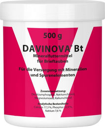 Quiko Davinova Bt Mineralfuttermittel für Tauben 500 g - 500 g – Bild 1 von 3