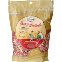 Produktbild von Quiko Ei-Biskuit Erdbeere Ergänzungsfutter für Vögel und Wellensittiche 125 g - 125 g