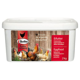 Quiko Hobby-Farming Eifutter für Hühner mit Vitaminen zur Unterstützung des Immunsystems 2 kg - 2 kg – Bild 1 von 5