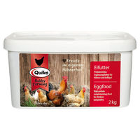 Produktbild von Quiko Hobby-Farming Eifutter für Hühner mit Vitaminen zur Unterstützung des Immunsystems 2 kg - 2 kg