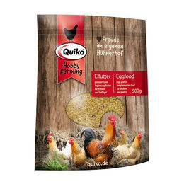 Quiko Hobby Farming Eifutter für Hühner und Geflügel 500 g - 2 x 500 g – Bild 1 von 6