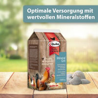 Produktbild von Quiko Hobby Farming Mineralgrit mit Magenkiesel für Hühner - 1,5 kg