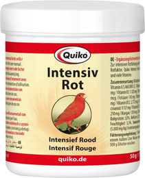 Quiko Intensiv Rot Ergänzungsfutter für Ziervögel mit Rotfaktoren 50 g - 50 g – Bild 1 von 2