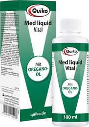 Quiko Med V Liquid mit Oregano-Öl für Ziervögel 100 ml - 100 ml – Bild 1 von 2