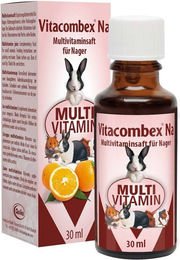Quiko Vitacombex NA Multivitaminsaft für Kleintiere und Kaninchen 30 ml - 2 x 30 ml – Bild 1 von 2