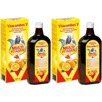 Produktbild von Quiko Vitacombex V Vitamin Ergänzungsfutter für Kanarienvögel Papageien und Kakadus 1000g