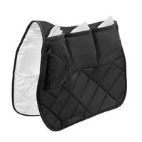 Produktbild von QUITTPAD Dressur Schabracke mit hohem Widerrist in Schwarz