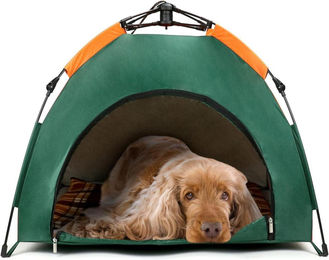 QWORK Hundezelt und Katzenhöhle Outdoor Wasserdicht 80x77x62cm – Bild 1 von 5