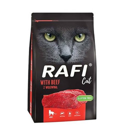 Produktbild von RAFI Cat Trockenfutter mit Rindfleisch - 7 kg