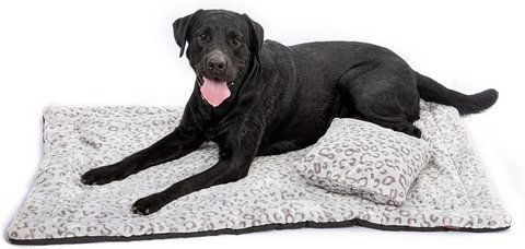 Produktbild von RAIKOU Haustierdecke aus Plüsch mit rutschfester Unterseite