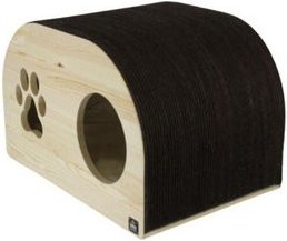 Produktbild von RAIKOU Katzenzelt Katzenhaus Katzenwohnung Katzenhöhle aus Buche