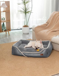 Produktbild von RAIKOU Weiches Hundebett Ergonomisches Hundekissen, waschbar